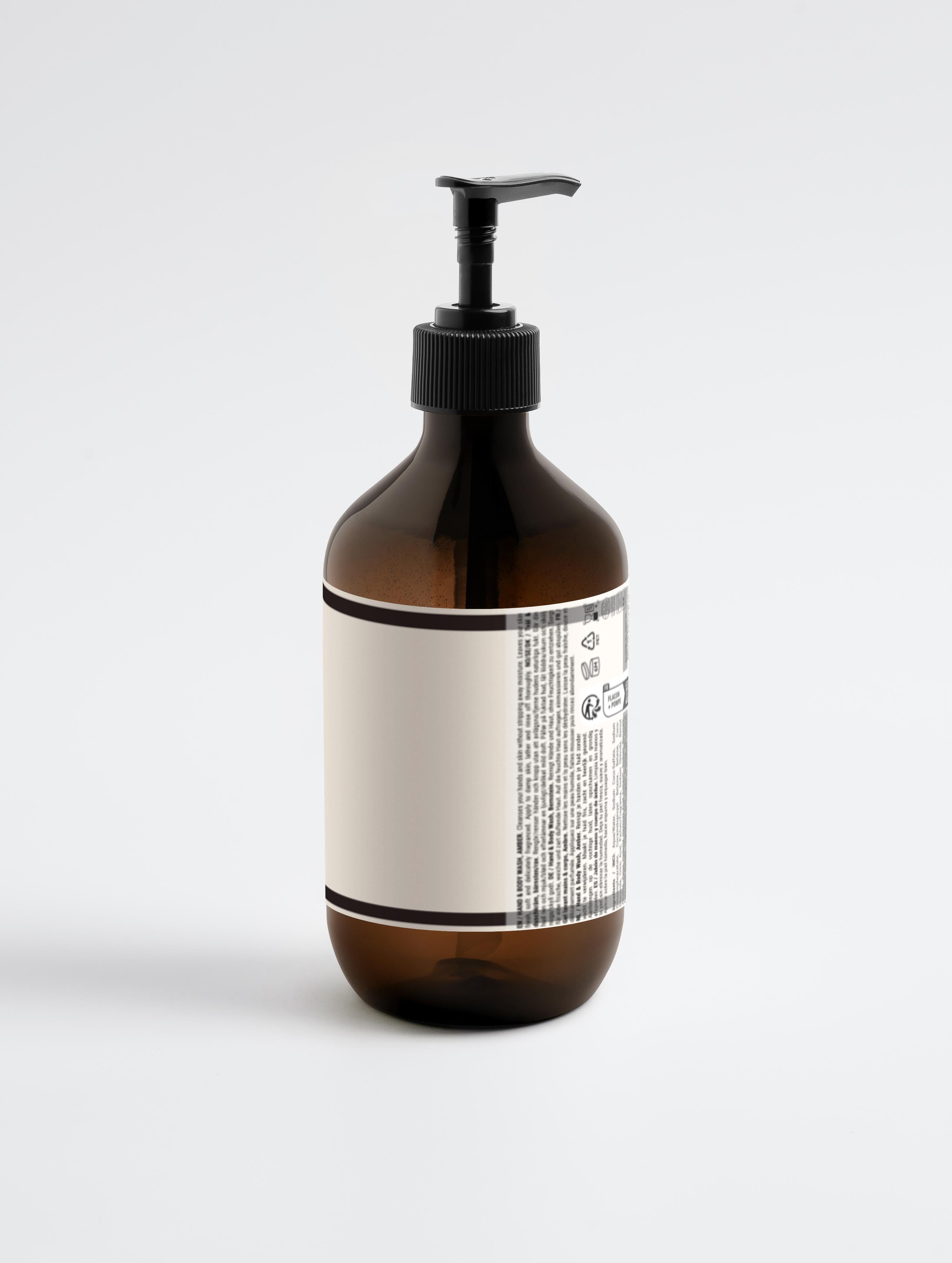 Hand & Body Wash, Patchouli & Amber Vanilla