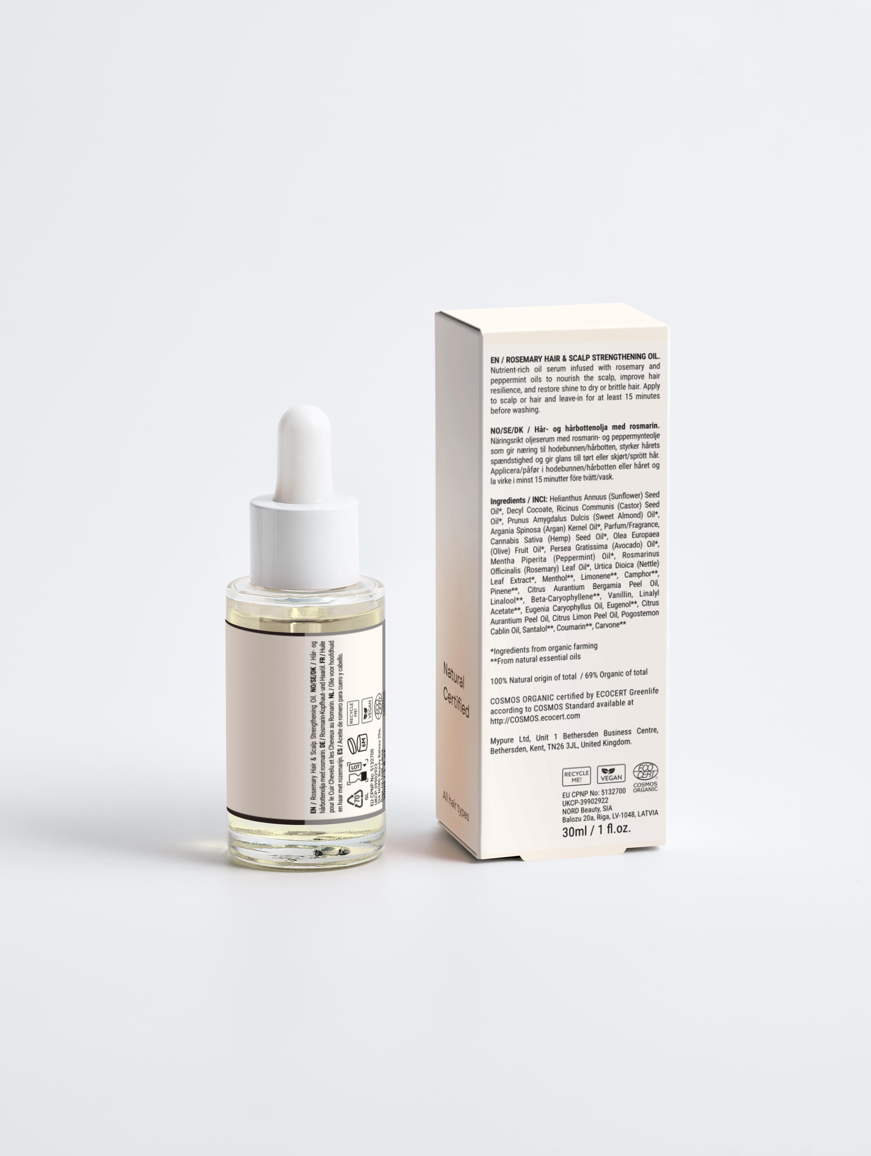 Rosemary Hair & Scalp Strengthening Oil